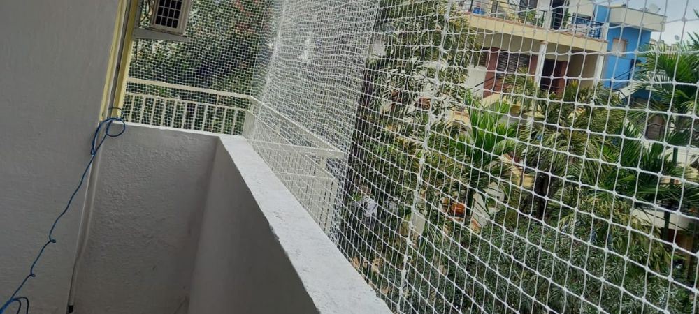 Pigeon Nets Fixing Price in Bangalore | Balcony Pigeon Nets Price
