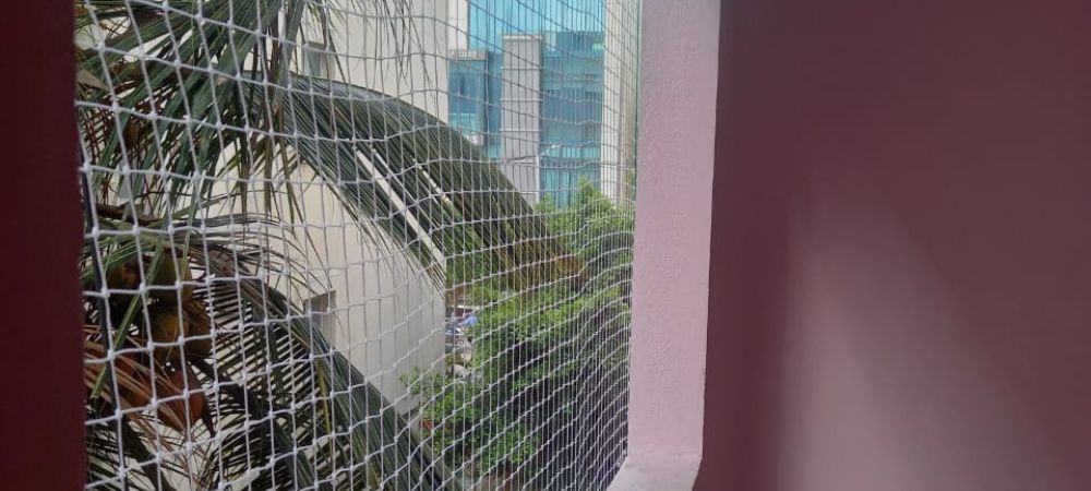 Bird Safety Nets in Bangalore | Balcony Bird Nets | Anti Bird Nets